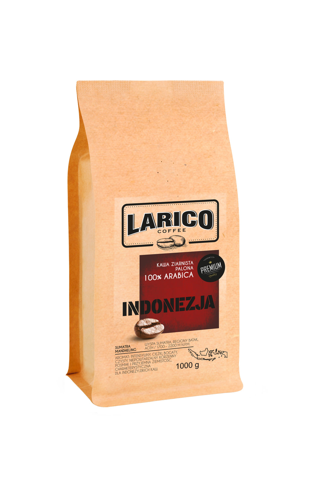 Larico Kawa Ziarnista INDONEZJA SUMATRA 1kg