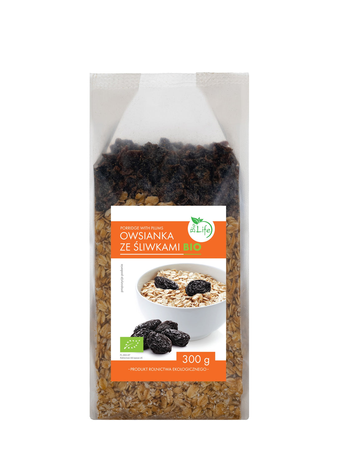 Owsianka ze śliwkami BIO 300g