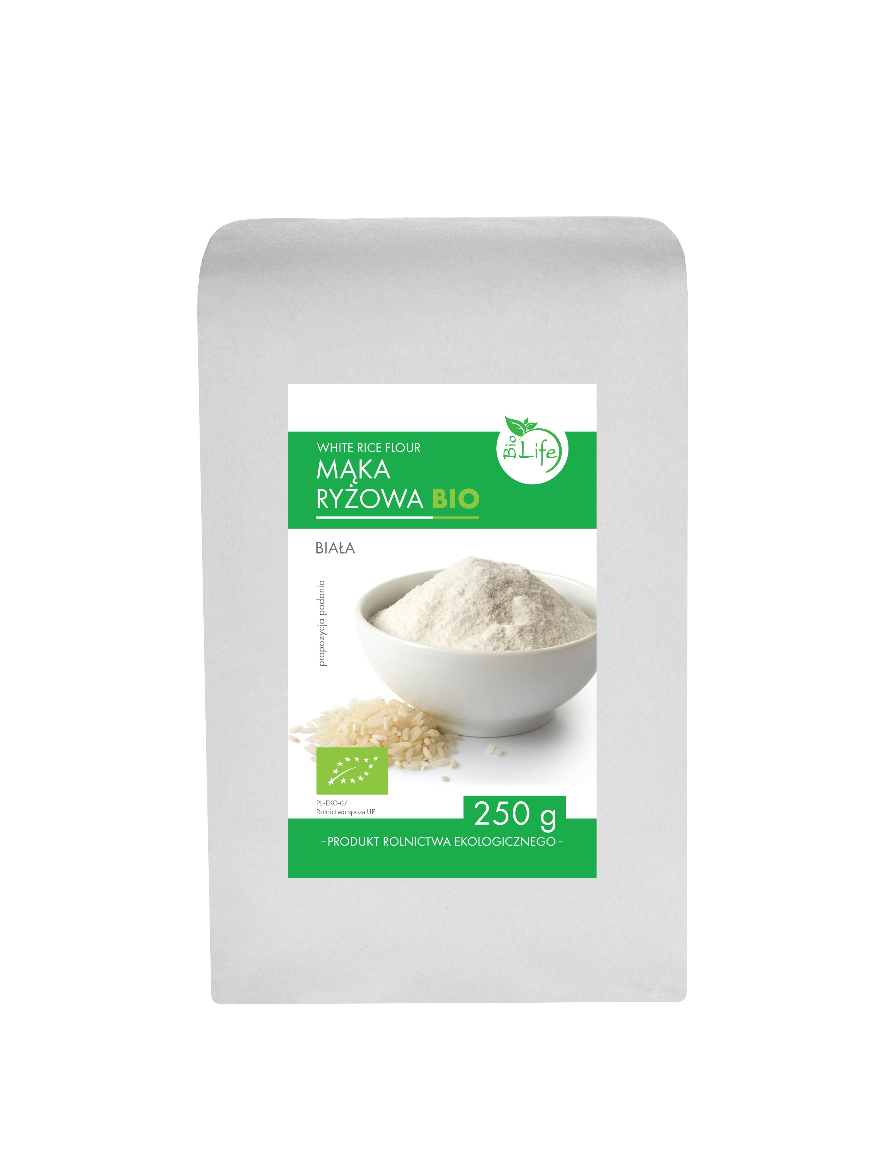 Mąka ryżowa biała BIO 250g