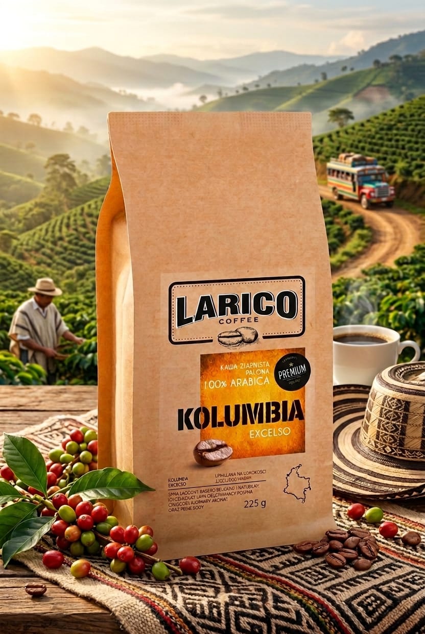 Kawa Ziarnista Kolumbia Excelso 970g