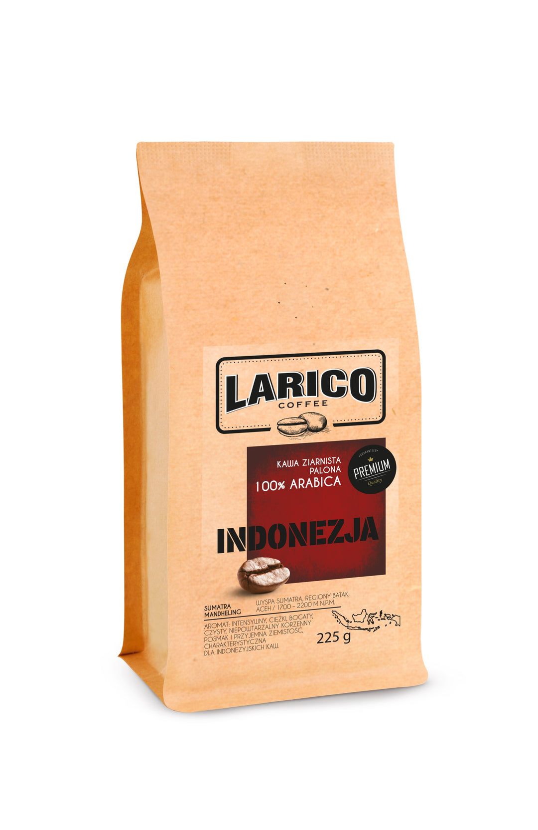 Kawa Ziarnista INDONEZJA SUMATRA 225g