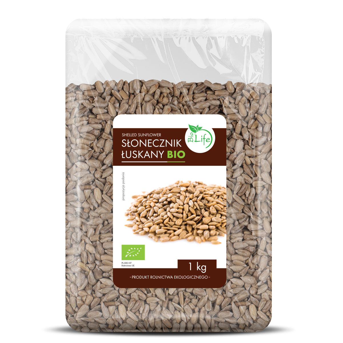 Pestki słonecznika BIO 1 kg