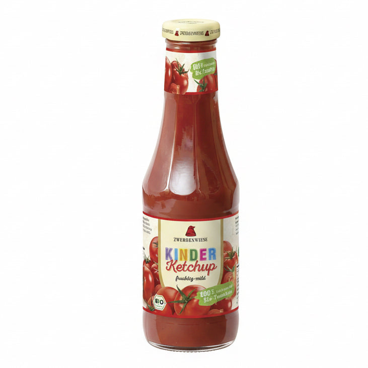 Ekologiczny Ketchup dla dzieci Bezglutenowy BIO 500 ml