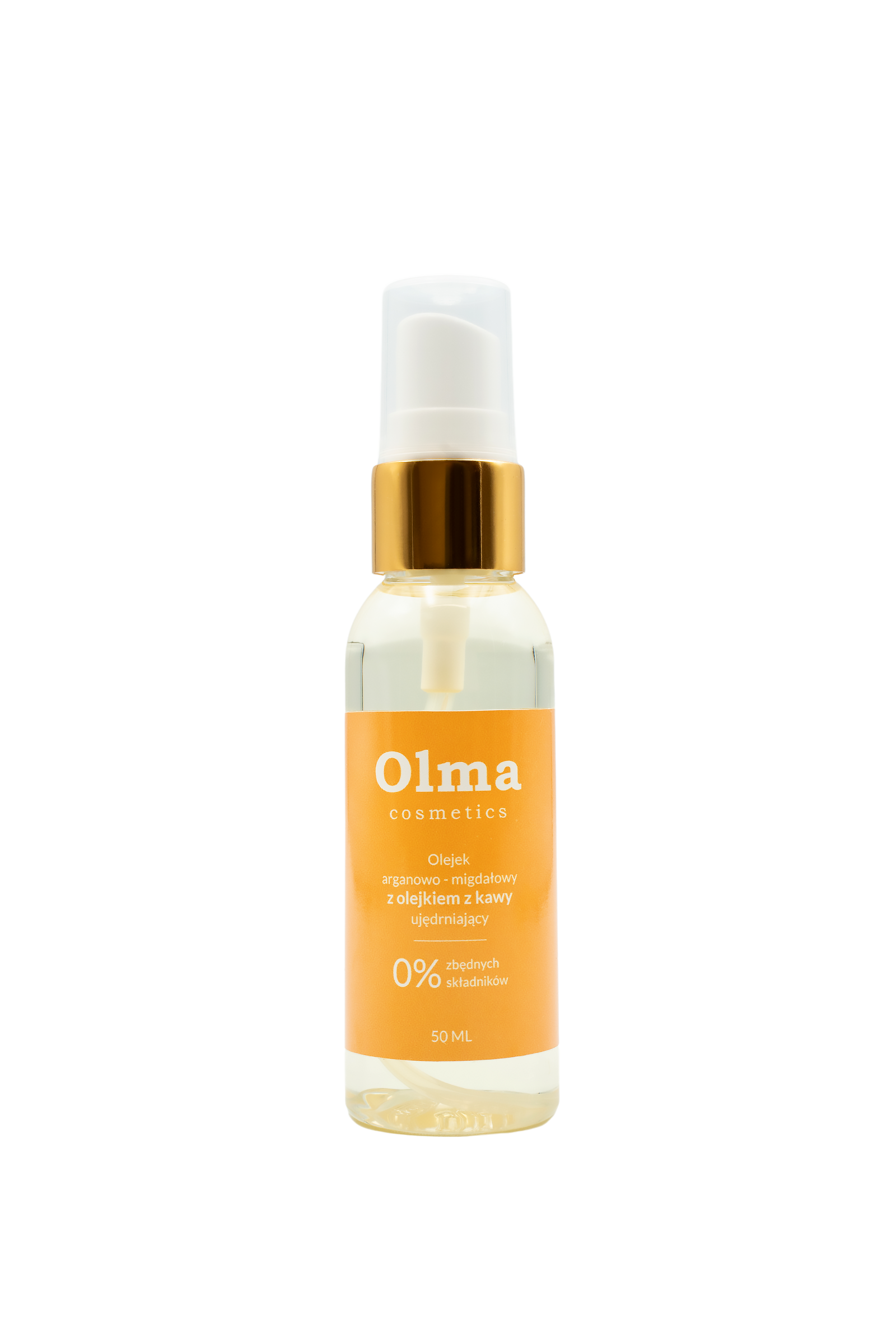 Olma Pharm Olejek arganowo - migdałowy z olejkiem z kawy - Ujędrniający 50 ml