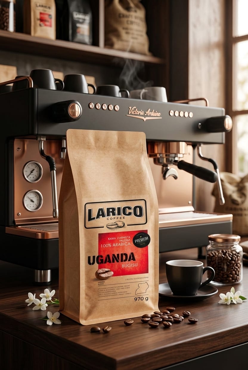 Larico Kawa Ziarnista Uganda Bugisu 970g