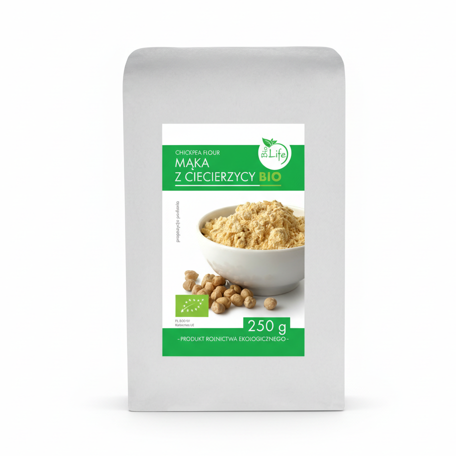Mąka z ciecierzycy BIO 250g
