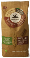 ALCE NERO Ekologiczny Makaron razowy Z PŁASKURKI świderki BIO 500 g
