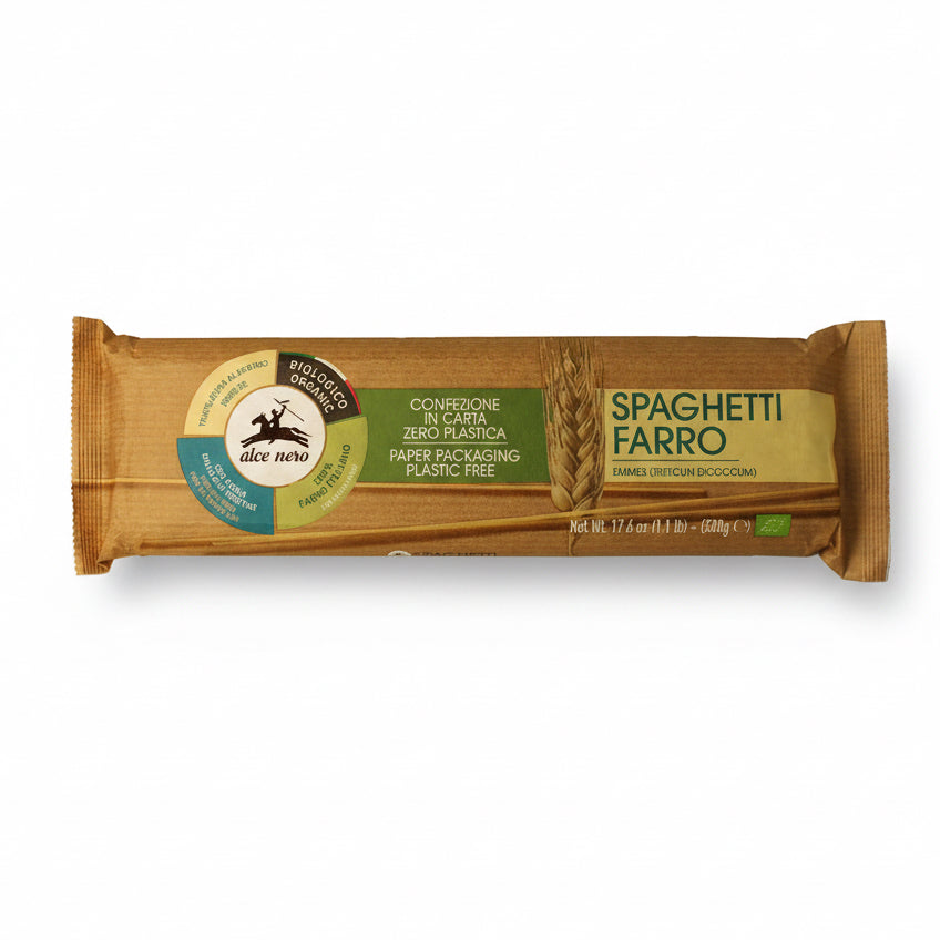Ekologiczny Makaron Z PŁASKURKI Spaghetti BIO 500 g