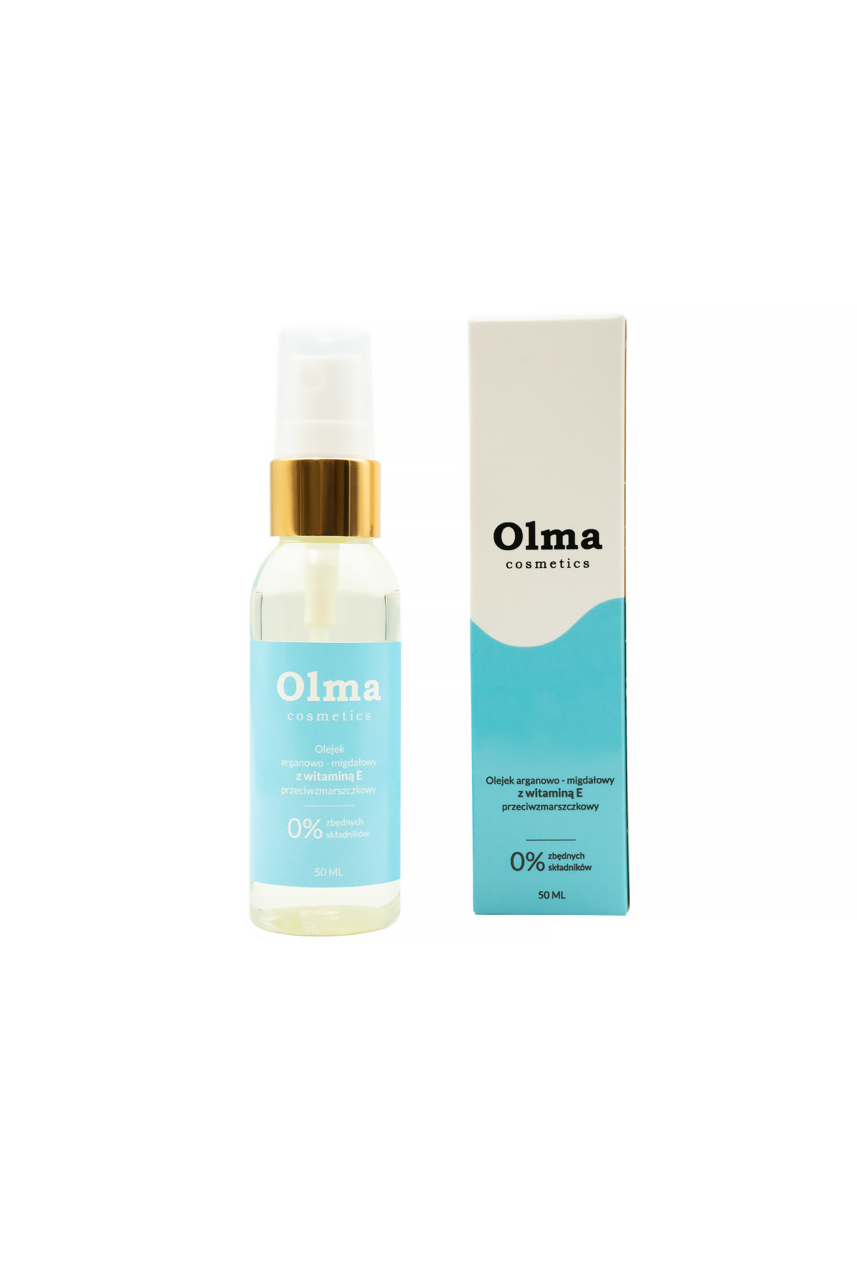 Olejek arganowo - migdałowy z witaminą E -Przeciwzmarszczkowy 50ml