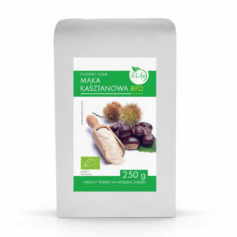 Mąka kasztanowa BIO 250g
