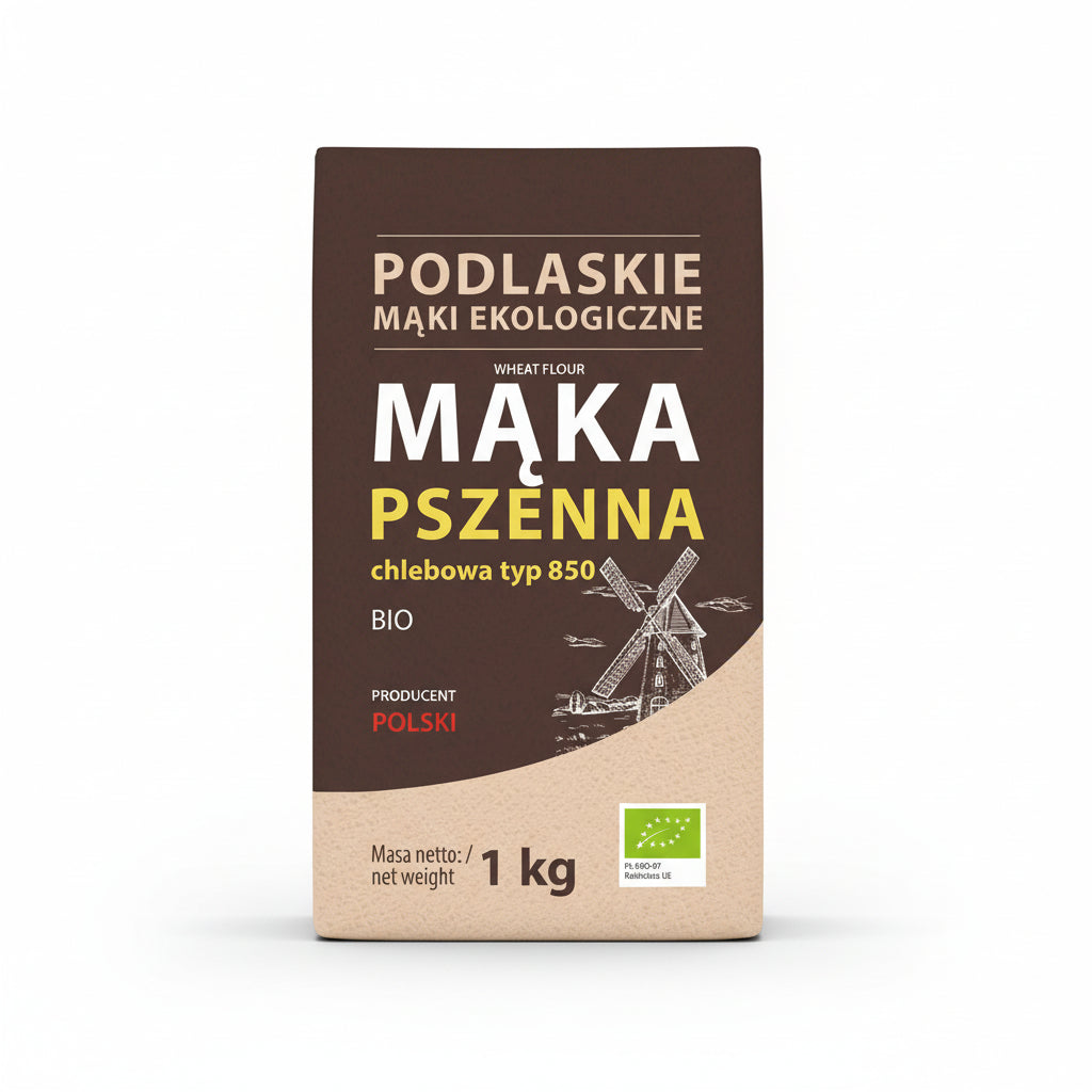 Mąka pszenna chlebowa BIO 1000g