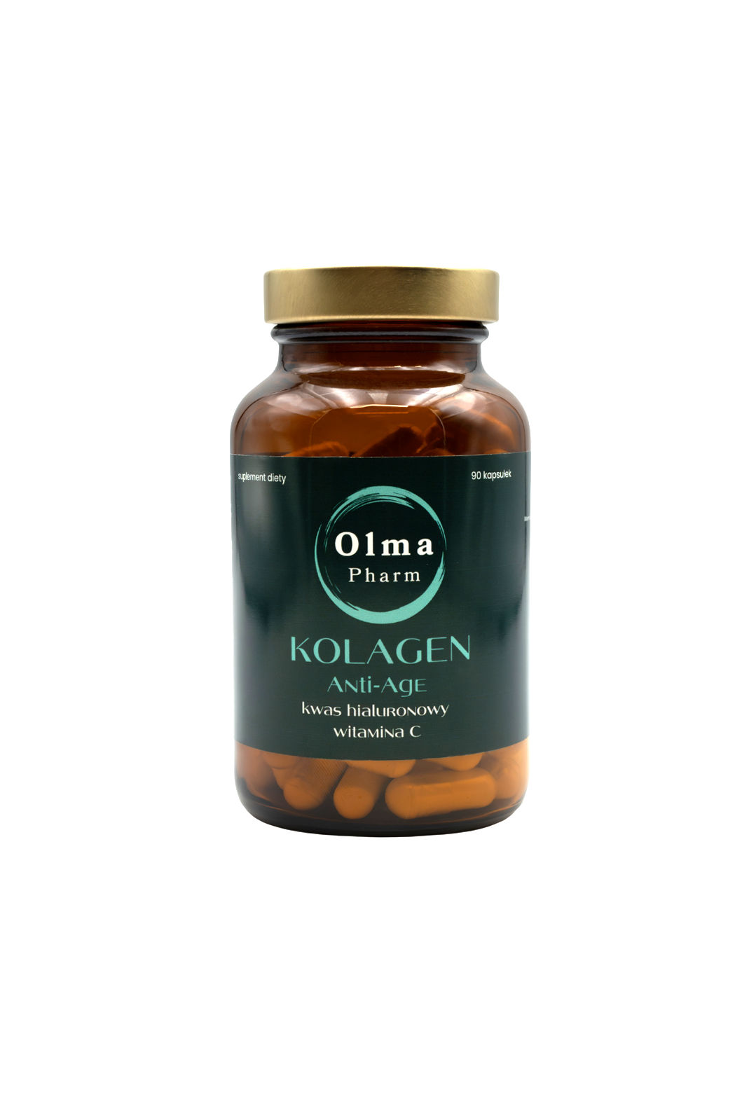 Kolagen Anti-Age z Kwasem Hialuronowym i witaminą C 90 kapsułek