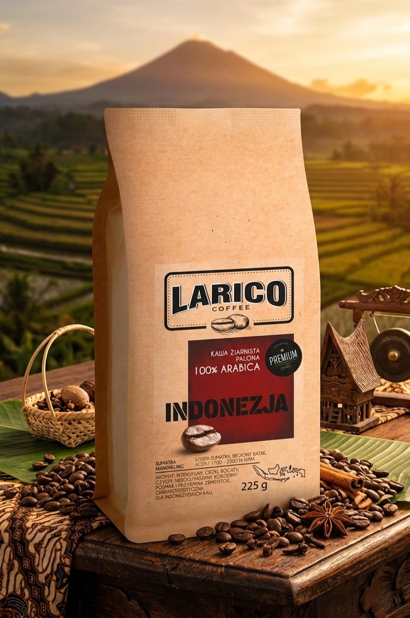 Larico Kawa Ziarnista INDONEZJA SUMATRA 225g
