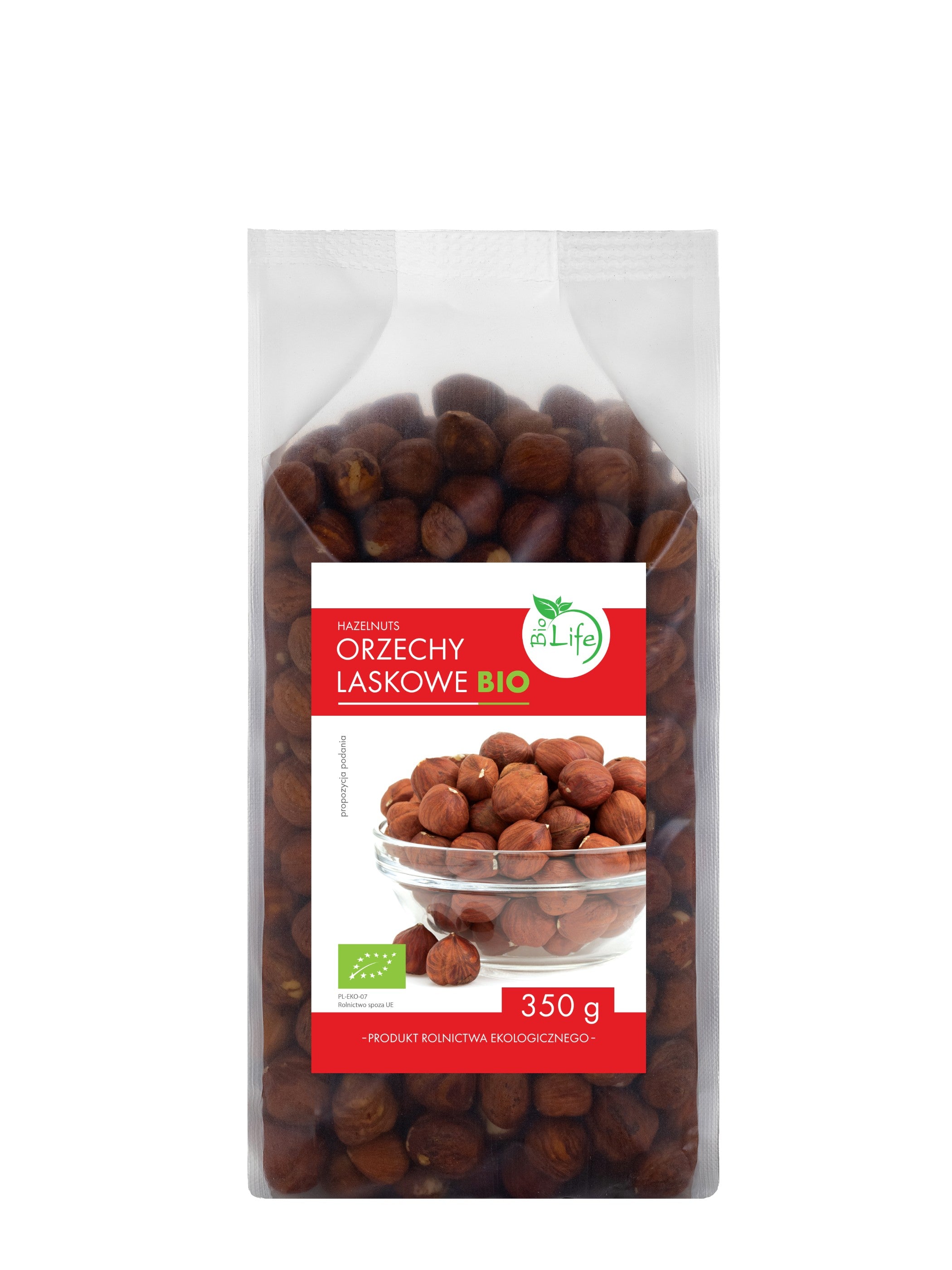 Orzech laskowy BIO 350g