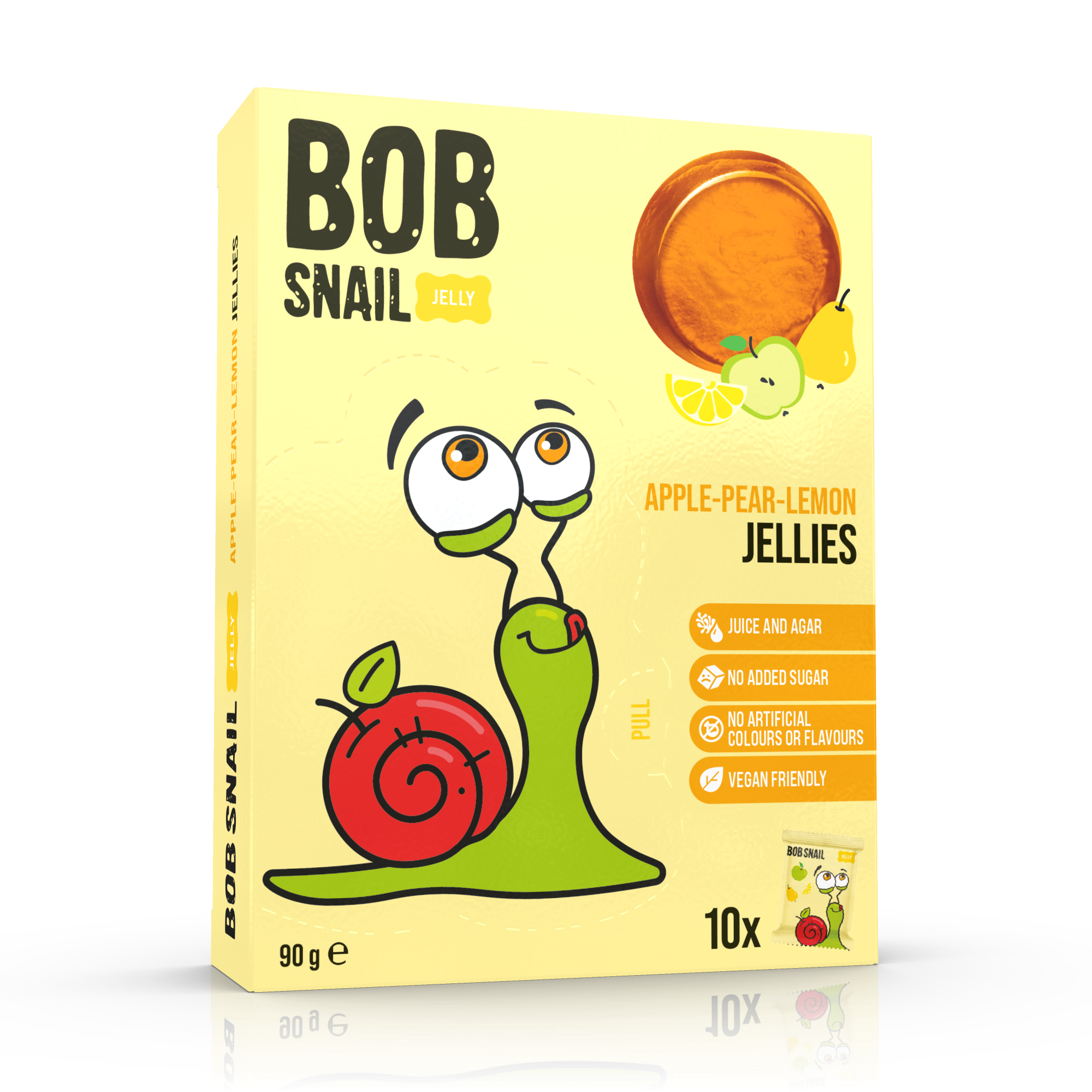 Bob Snail Galaretka Jabłko Gruszka cytryna 90g