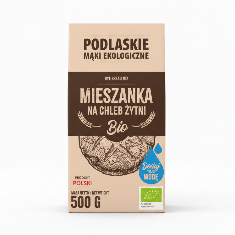 Mieszanka na chleb żytni BIO 500g