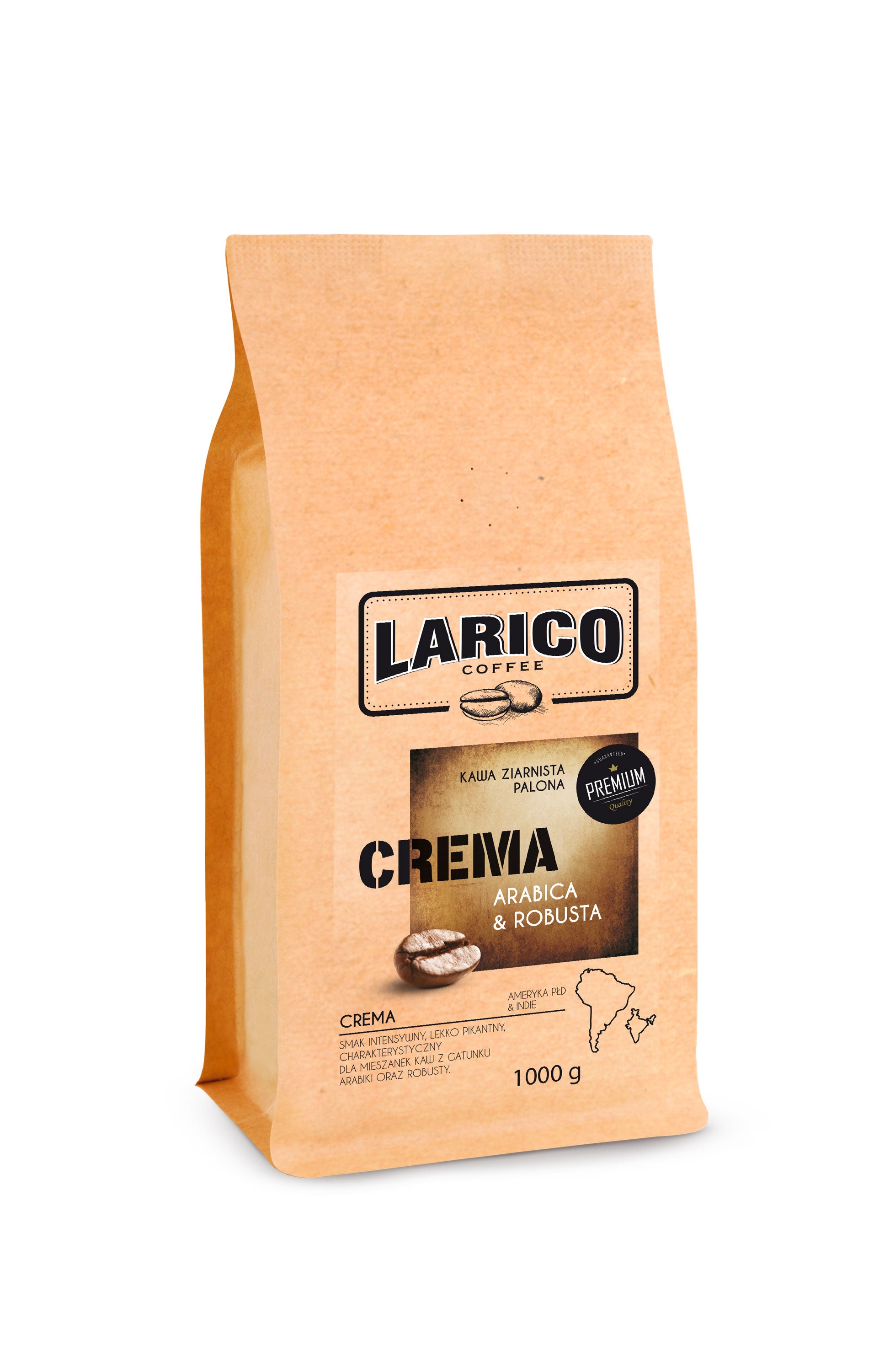Larico Kawa Ziarnista CREMA 1kg