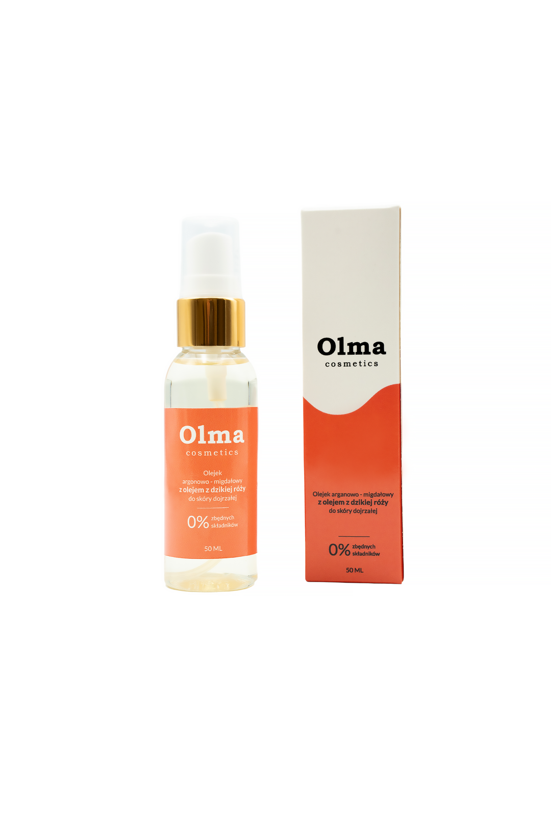 Olejek argonowo - migdałowy z olejem z dzikiej róży - Do skóry dojrzałej 50 ml